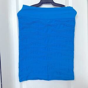 Blue mini skirt one size